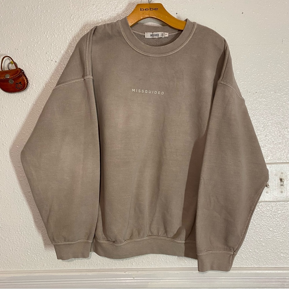 Missguided Basic Mg Sweat Oversized Sweatshirt L … - image 5